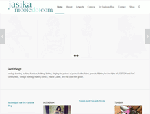 Tablet Screenshot of jasikanicole.com